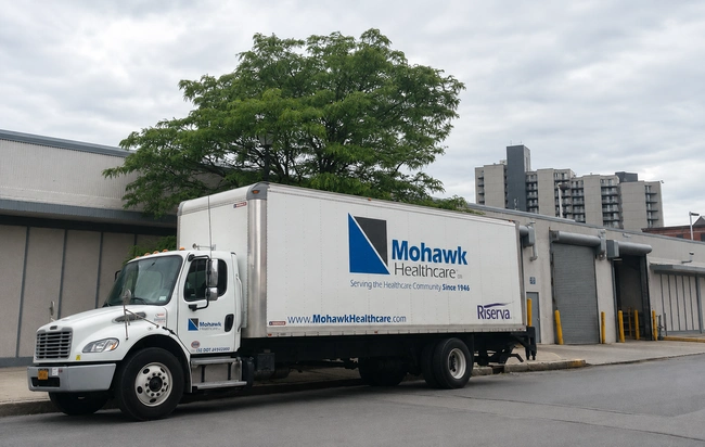 Mohawk Healthcare delivery truck